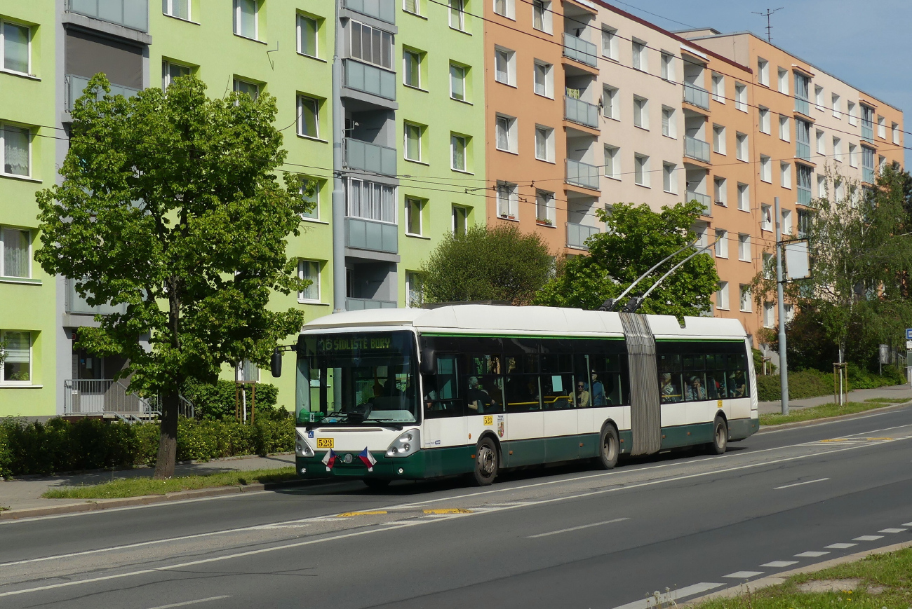 Пльзень, Škoda 25Tr Irisbus Citelis № 523