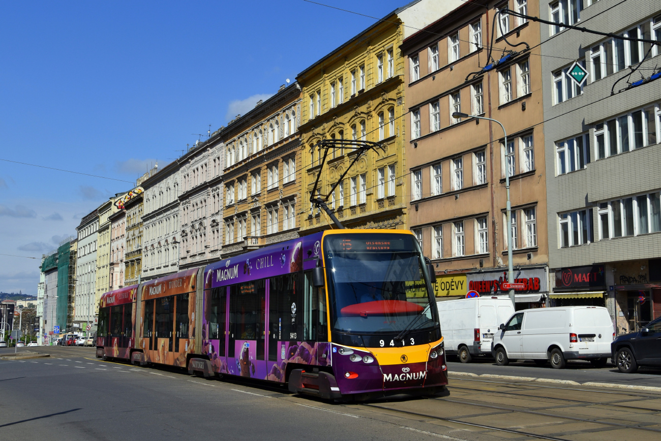 Прага, Škoda 15T6 ForCity Alfa Praha № 9413