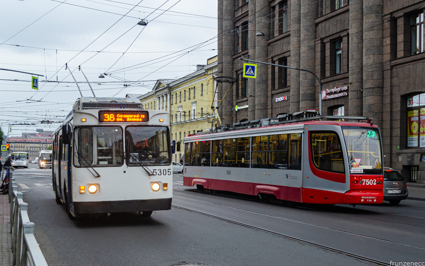 Санкт-Петербург, МТрЗ-6223-0000010 № 5305; Санкт-Петербург, 71-623-02 № 7502