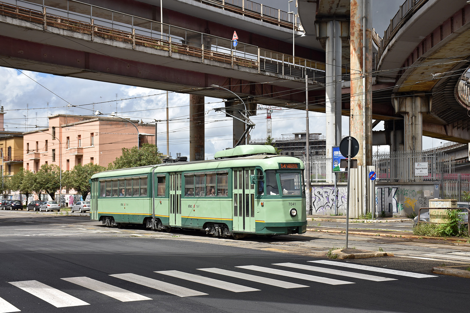 Рим, Treno Articolato Stanga (TAS) № 7041