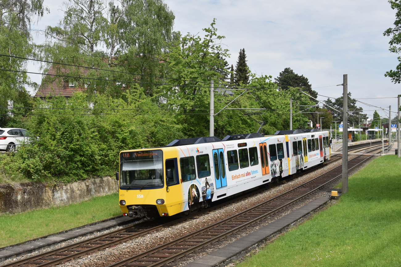 Штутгарт, Duewag DT8.S № 4177 Штутгарт, Duewag DT8.S № 4177