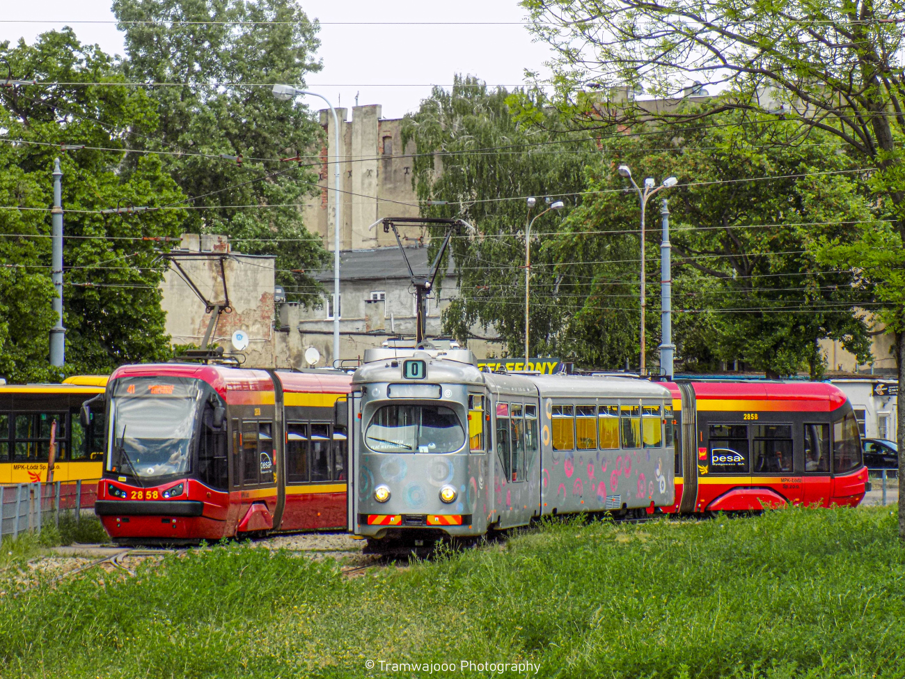 Лодзь, Duewag GT8NF № 166