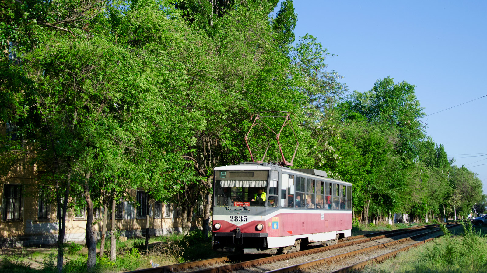 Волгоград, Tatra T6B5SU № 2835