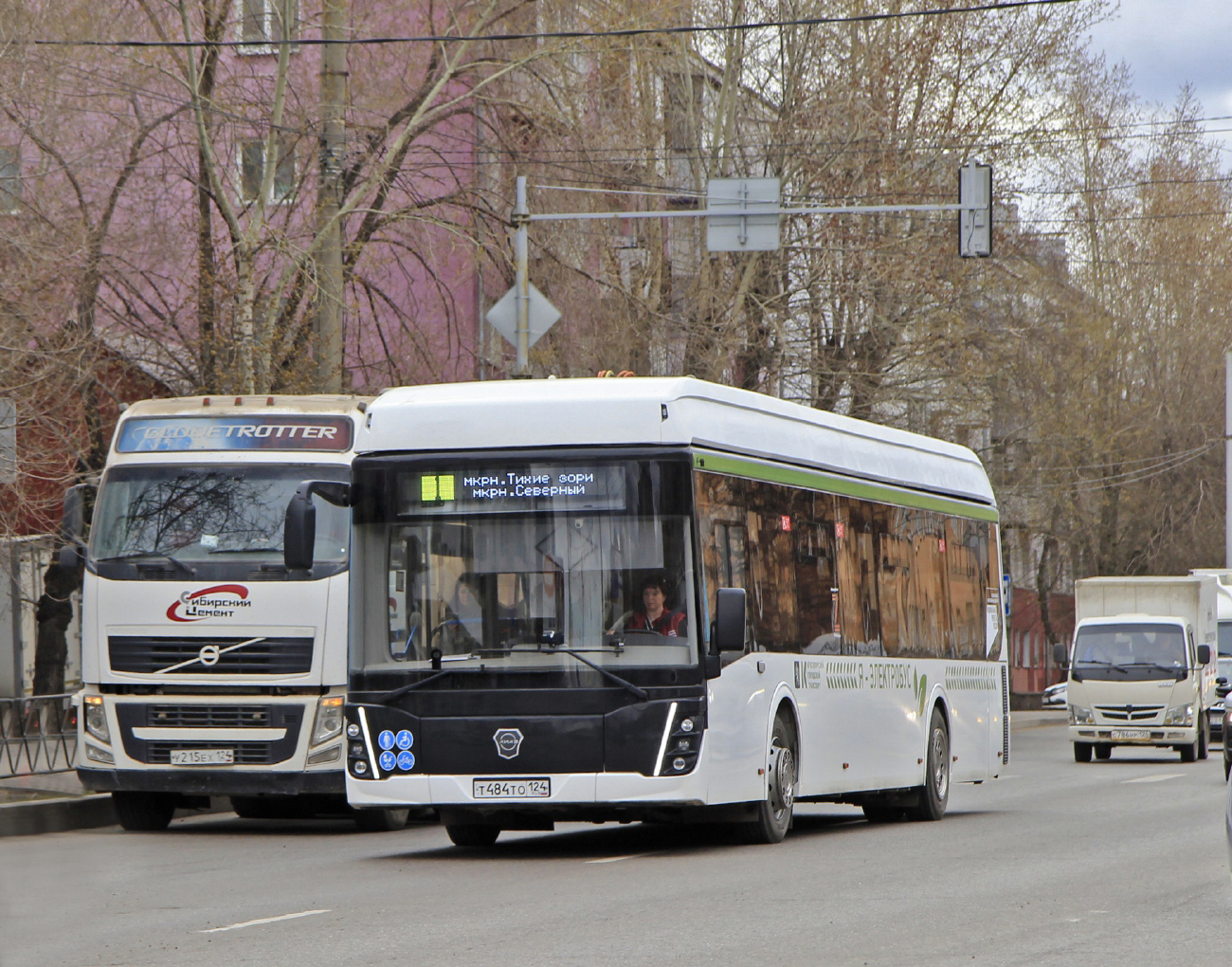 Красноярск, ЛиАЗ-6274 № Т 484 ТО 124