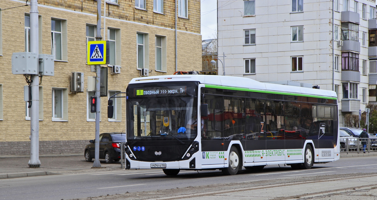Красноярск, БКМ E321 «Ольгерд» № Т 474 ТО 124