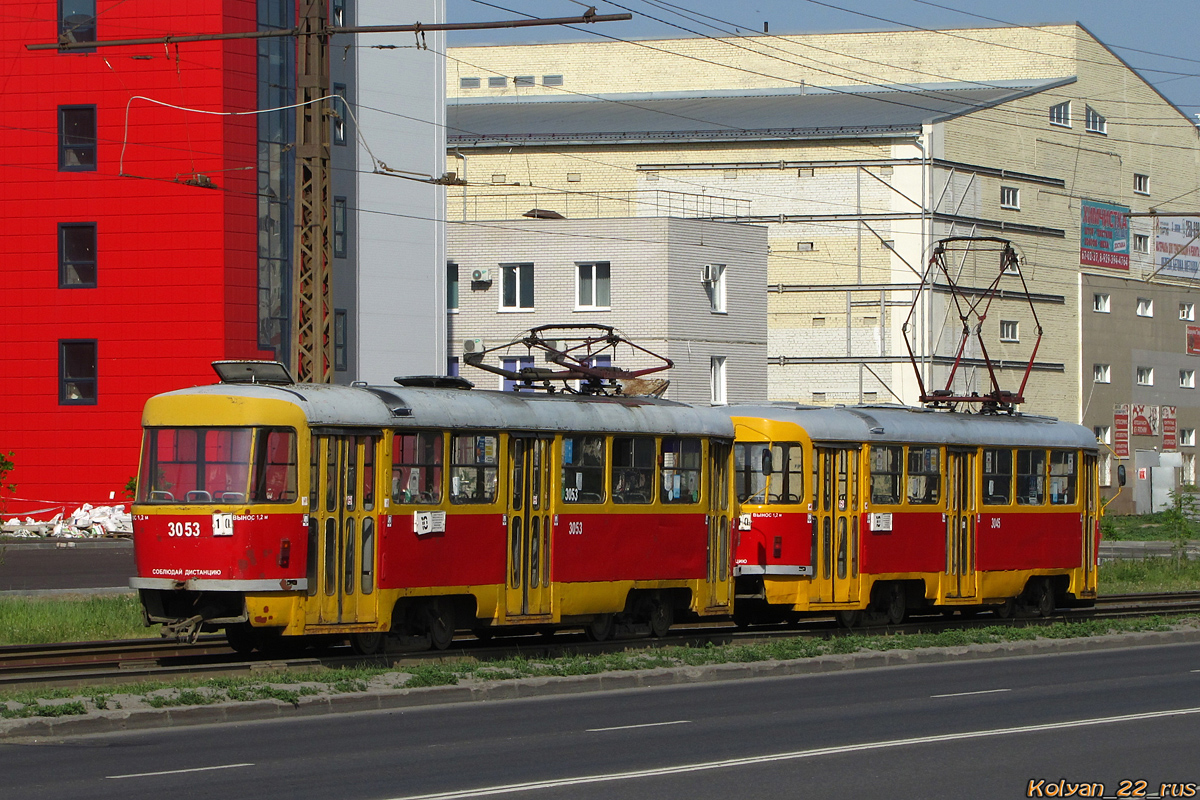 Барнаул, Tatra T3SU № 3053
