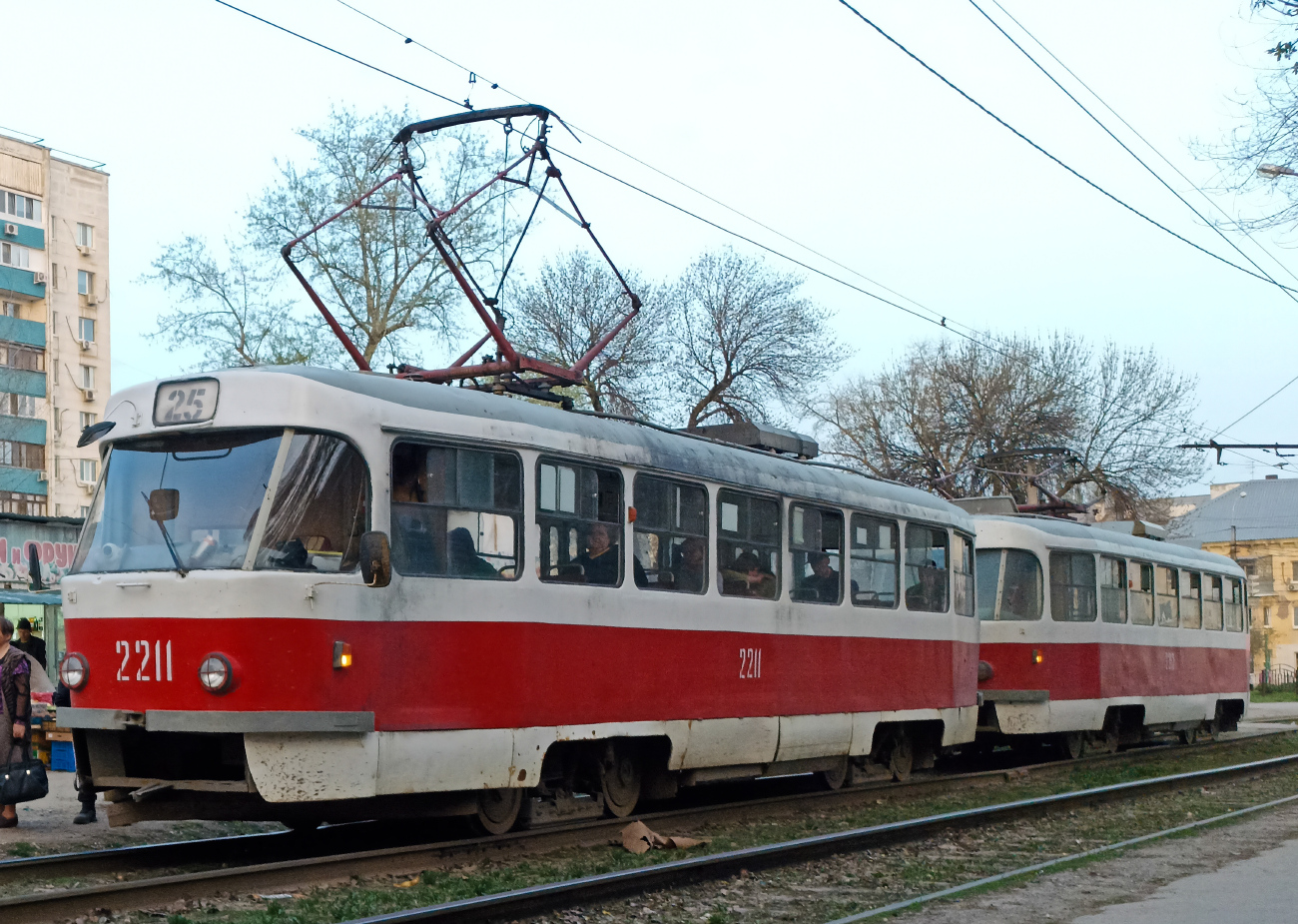 Самара, Tatra T3E № 2211; Самара — Происшествия