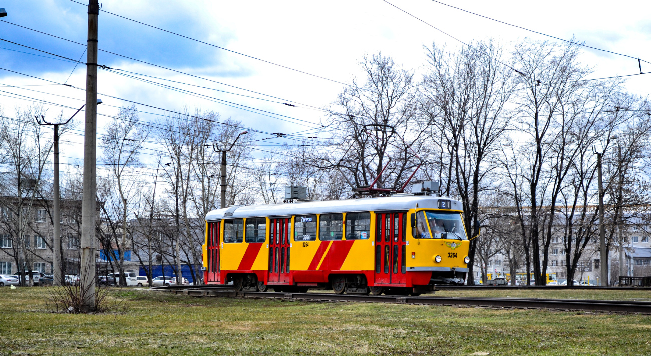 Барнаул, Tatra T3SU КВР Барнаул № 3264