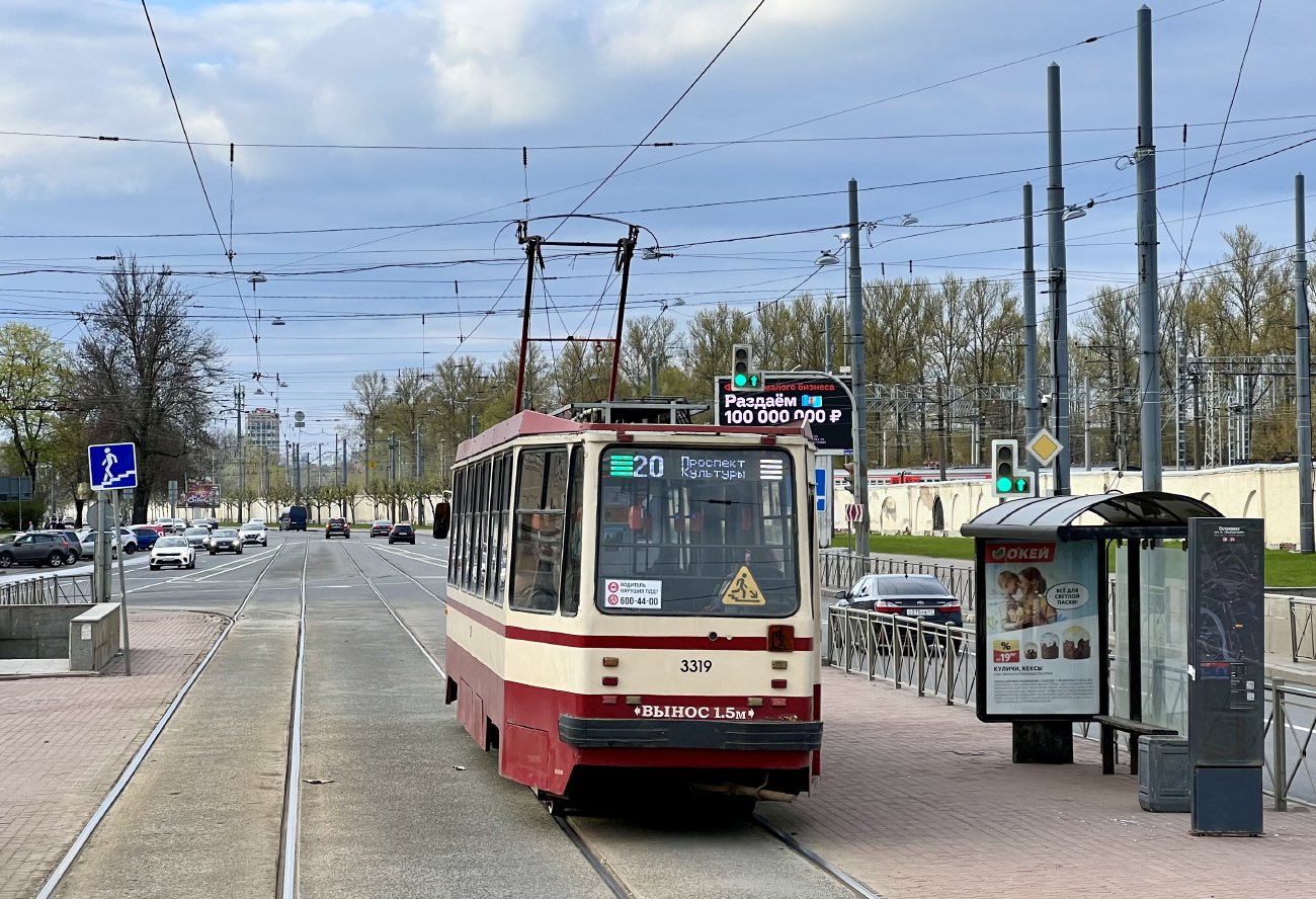 Санкт-Петербург, 71-134К (ЛМ-99К) № 3319