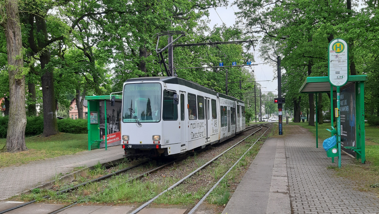 Шёнайхе – Рюдерсдорф, Duewag M6C-NF № 78