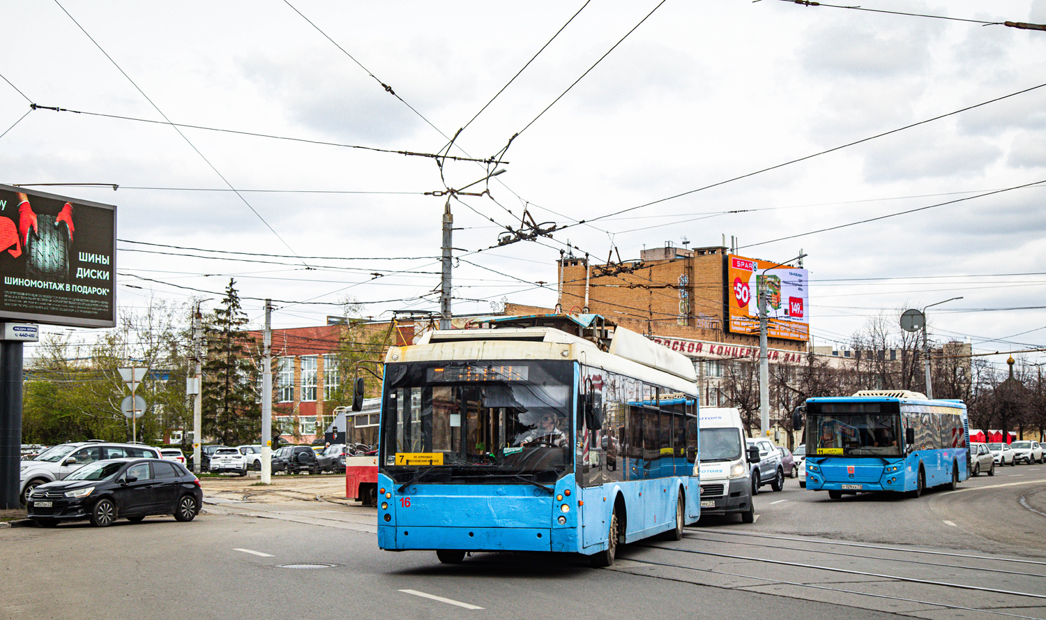 Тула, Тролза-5265.00 «Мегаполис» № 16 Тула, Тролза-5265.00 «Мегаполис» № 16