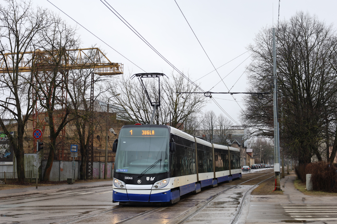 Рига, Škoda 15T1 ForCity Alfa Riga № 58066