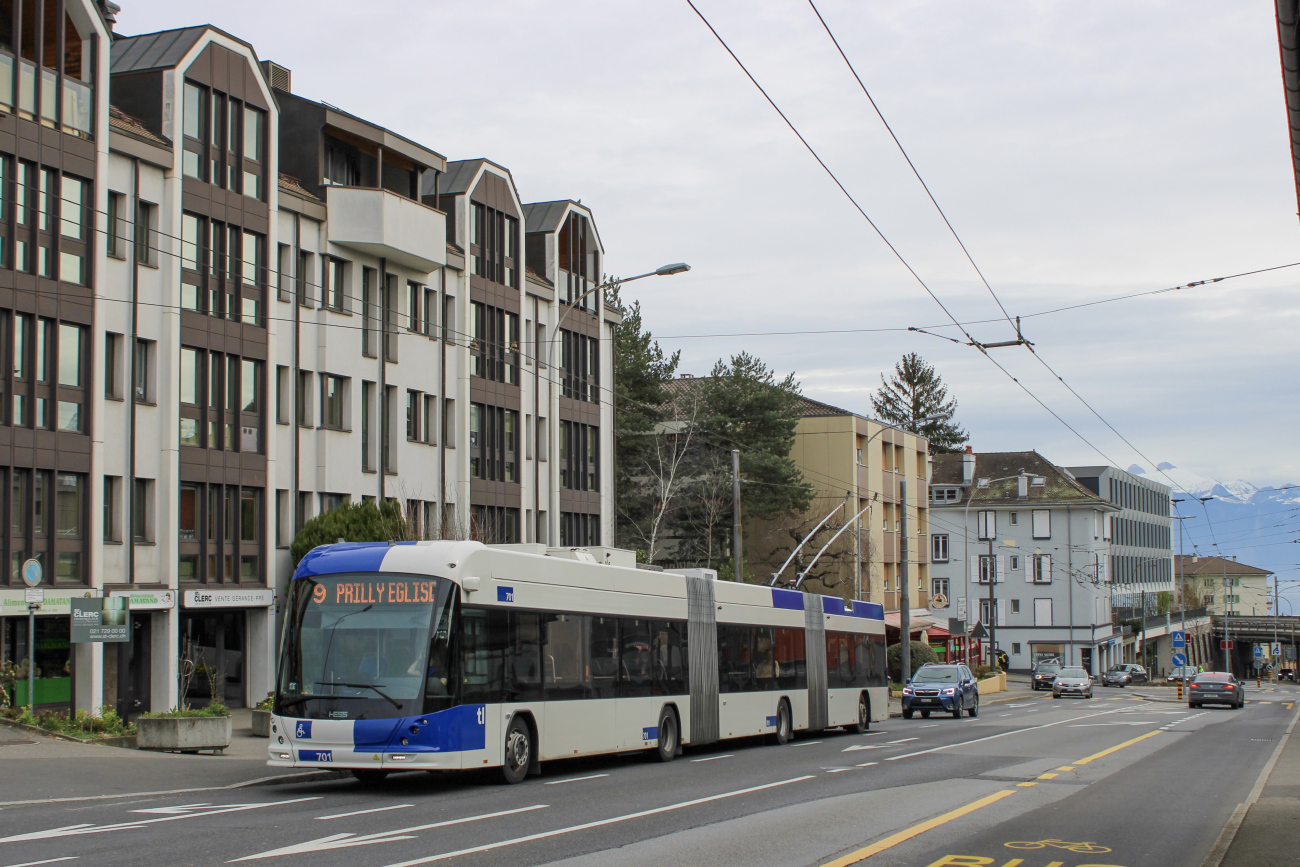Лозана, Hess lighTram 25 DC № 701 Лозана, Hess lighTram 25 DC № 701