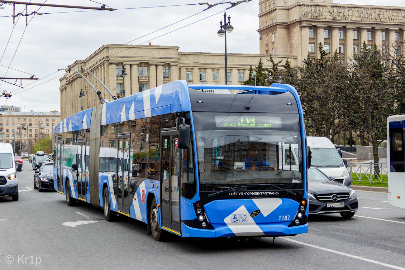 Санкт-Петербург, ВМЗ-6215.01 «Премьер» № 1181