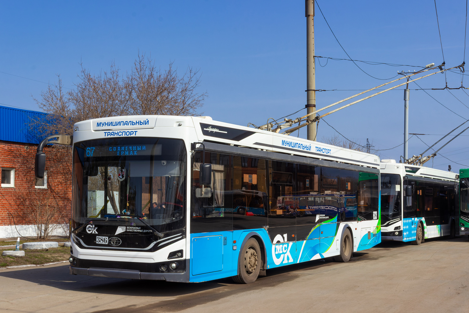 Омск, ПКТС-6281.00 «Адмирал» № 386