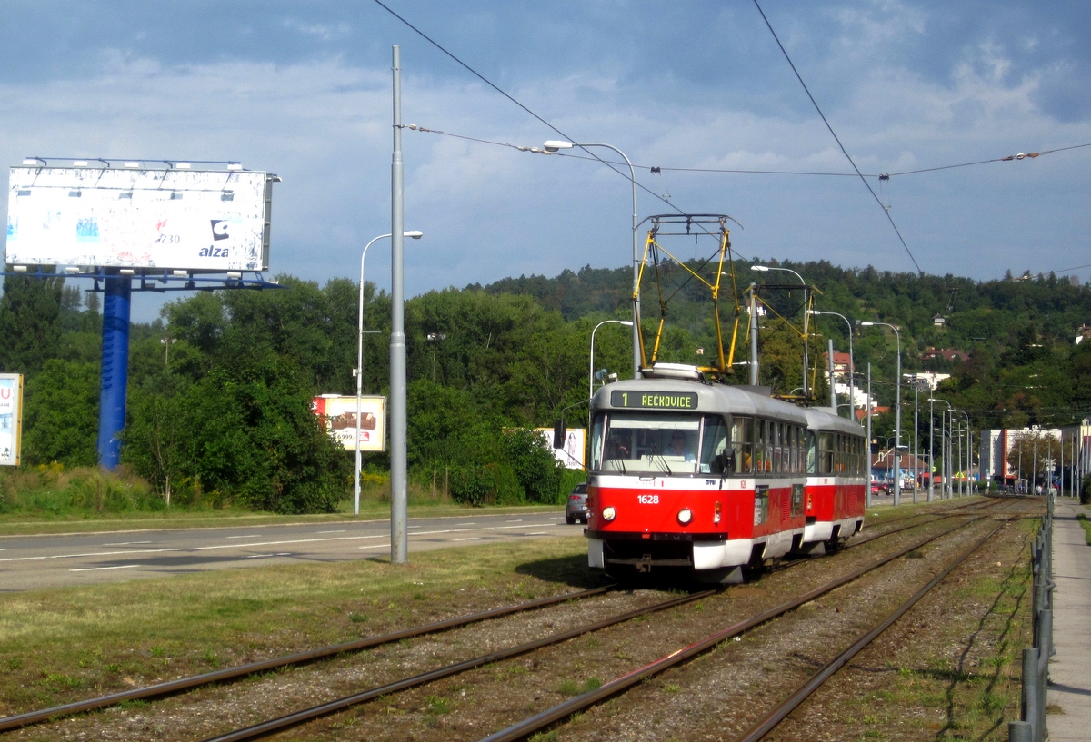 Брно, Tatra T3P № 1628