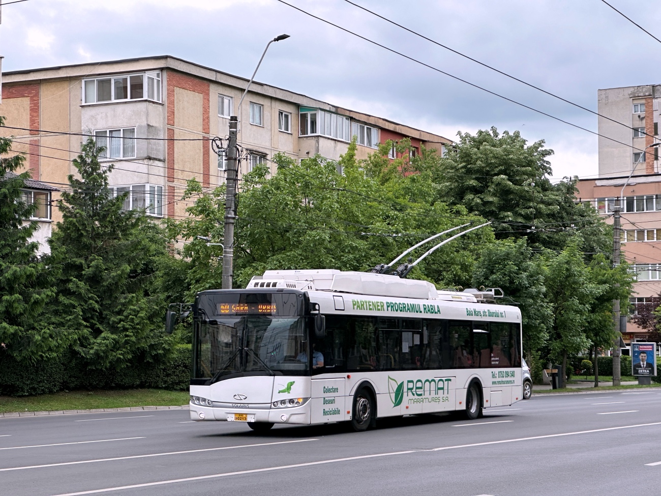 Бая Маре & Сейни, Solaris Trollino III 12 Škoda № 0023