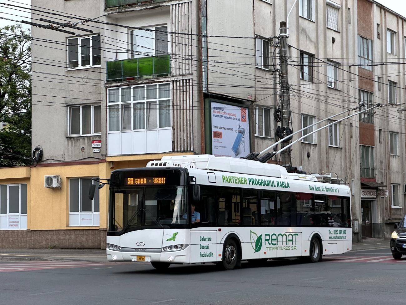 Бая Маре & Сейни, Solaris Trollino III 12 Škoda № 0023