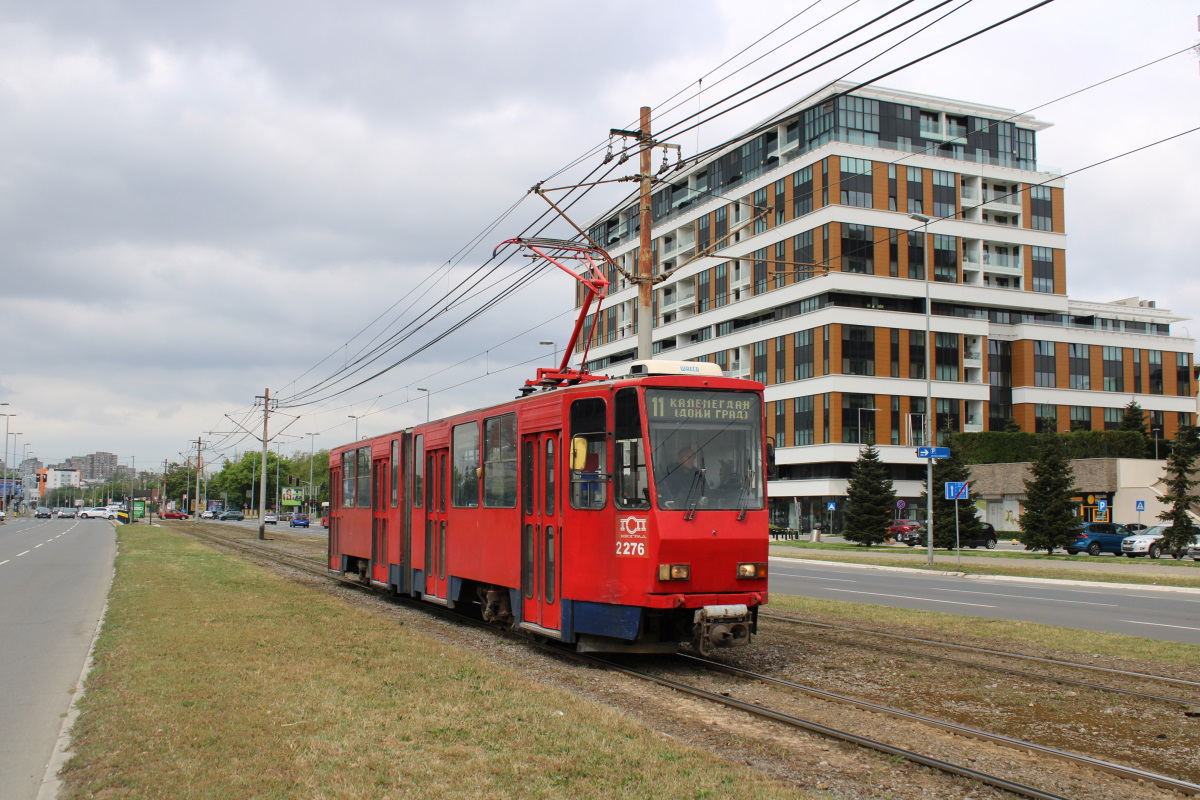 Белград, Tatra KT4YU-M № 2276