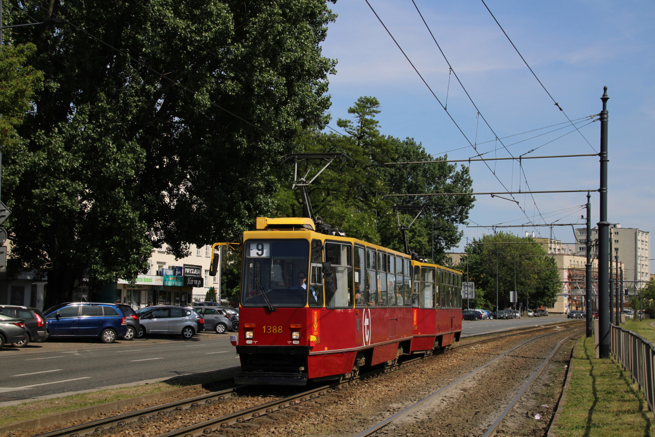 Варшава, Konstal 105Nb/e № 1388