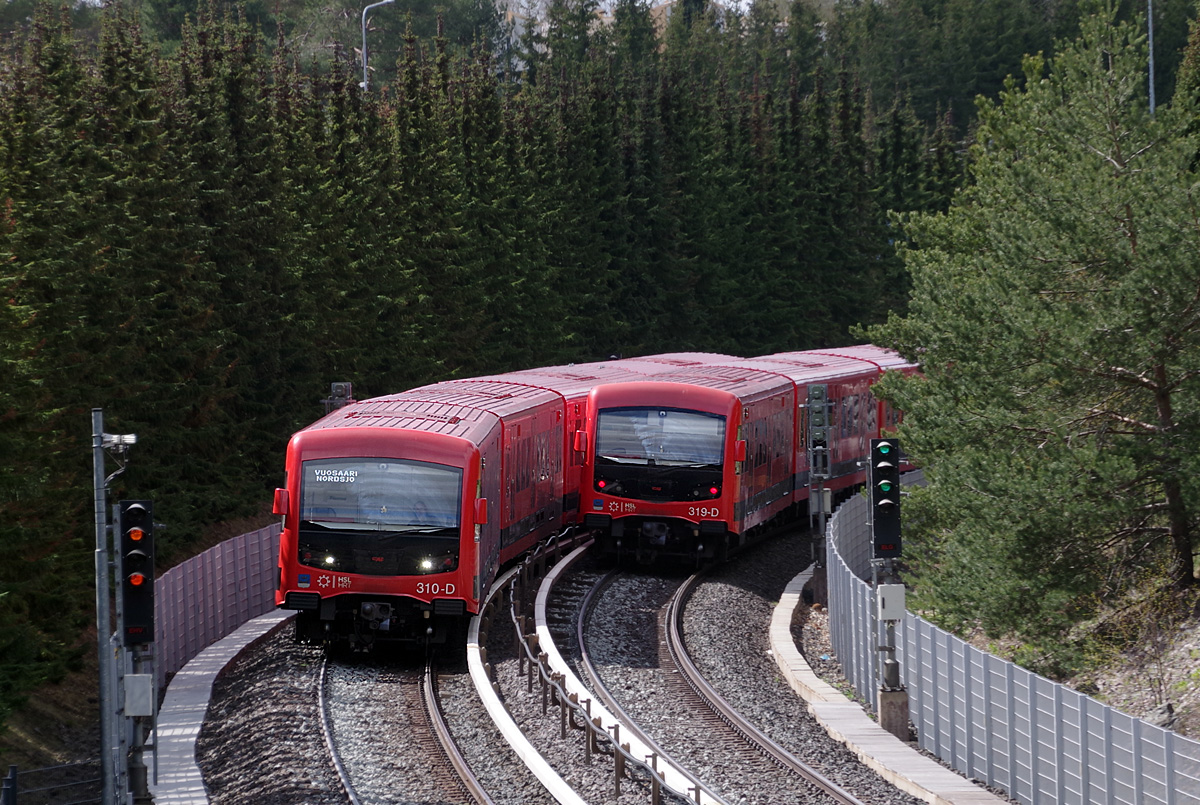 Хельсинки — Эспоо, CAF M300 № 310