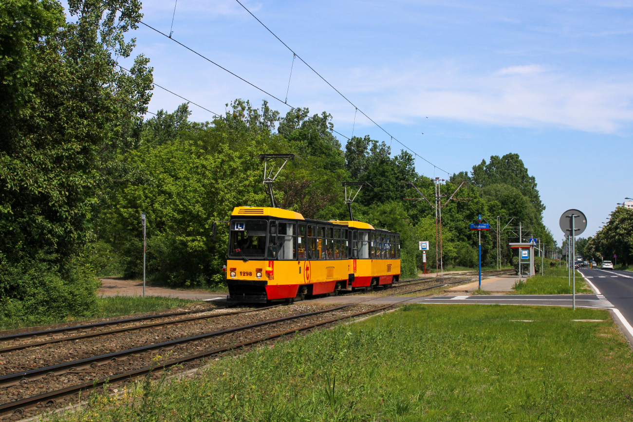Варшава, Konstal 105Na № 1298