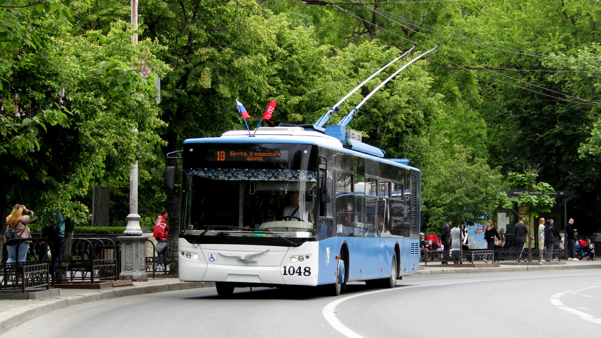 Севастополь, ЛАЗ E183A1 № 1048