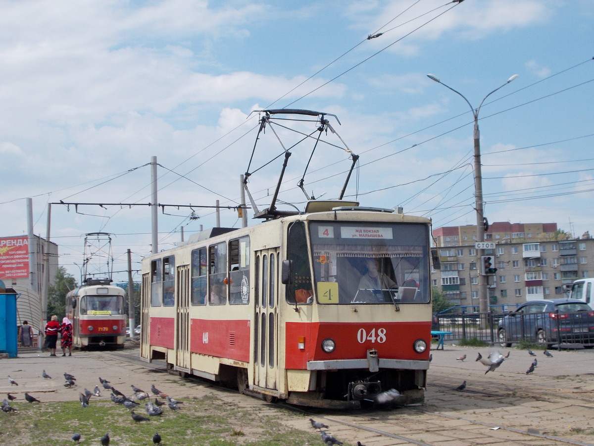 Курск, Tatra T6B5SU № 048