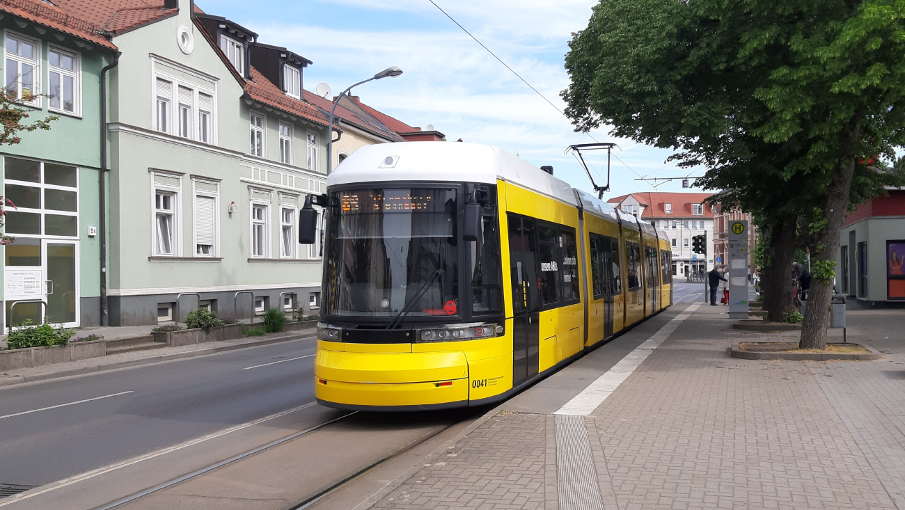 Штраусберг, Bombardier Flexity Berlin (GT6-08ZR/F6Z) № 0041