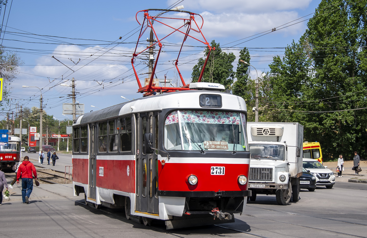 Волгоград, Tatra T3SU № 2731
