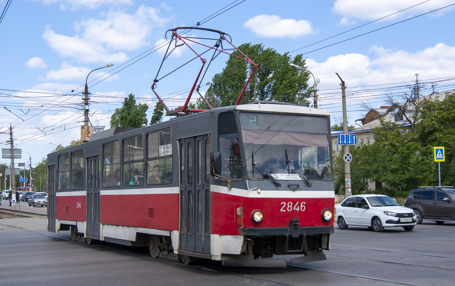 Волгоград, Tatra T6B5SU № 2846
