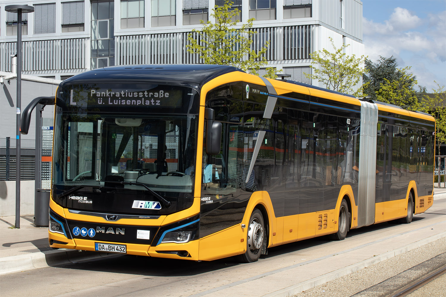 Дармштадт, MAN 18C Lion's City 18 E NG544 № 432