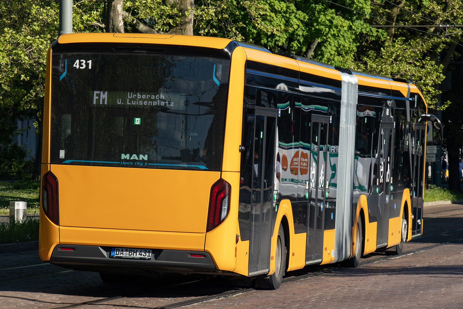 Дармштадт, MAN 18C Lion's City 18 E NG544 № 431