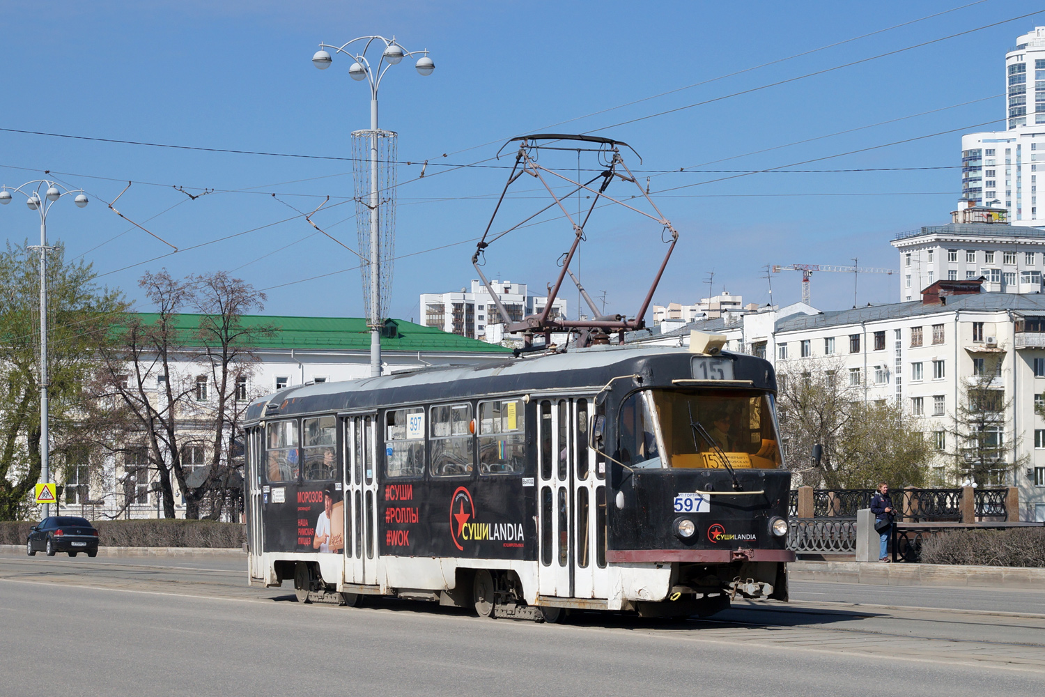 Екатеринбург, Tatra T3SU № 597