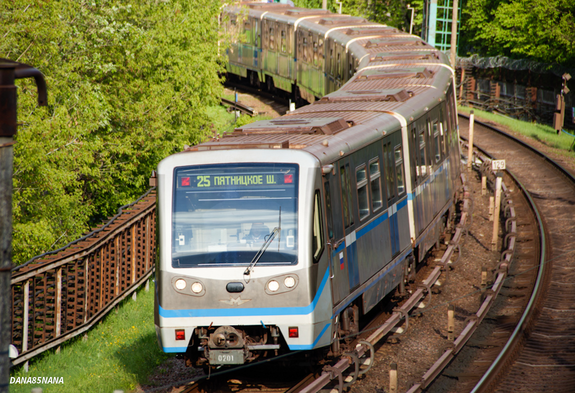 Москва, 81-740.4 «Русич» № 0201