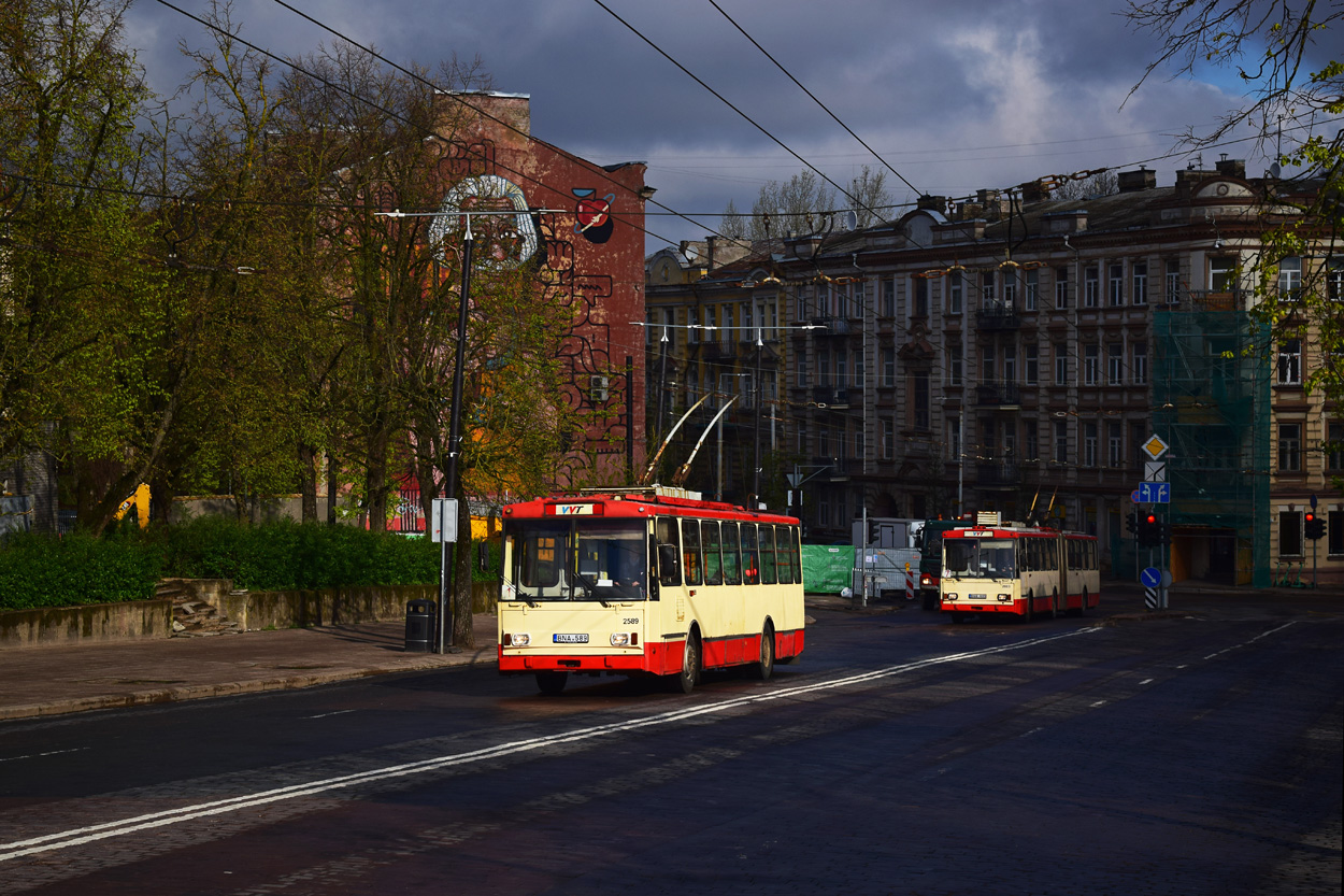Вильнюс, Škoda 14Tr13/6 № 2589