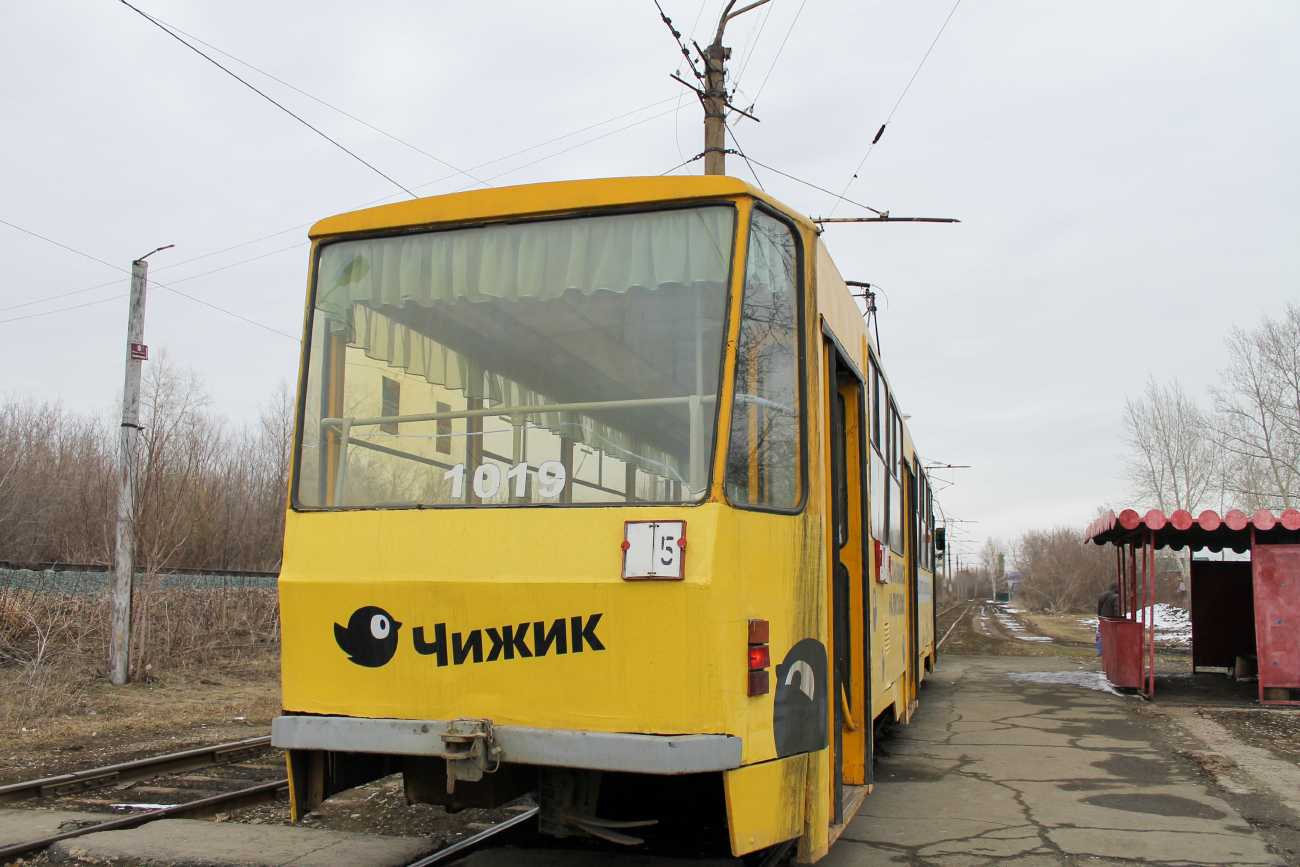 Барнаул, Tatra T6B5SU № 1019