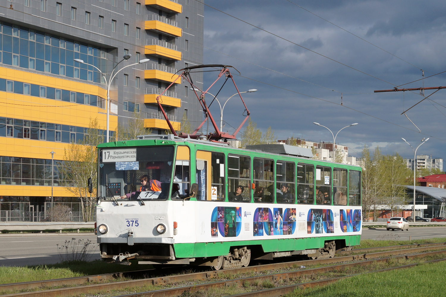 Екатеринбург, Tatra T6B5SU № 375