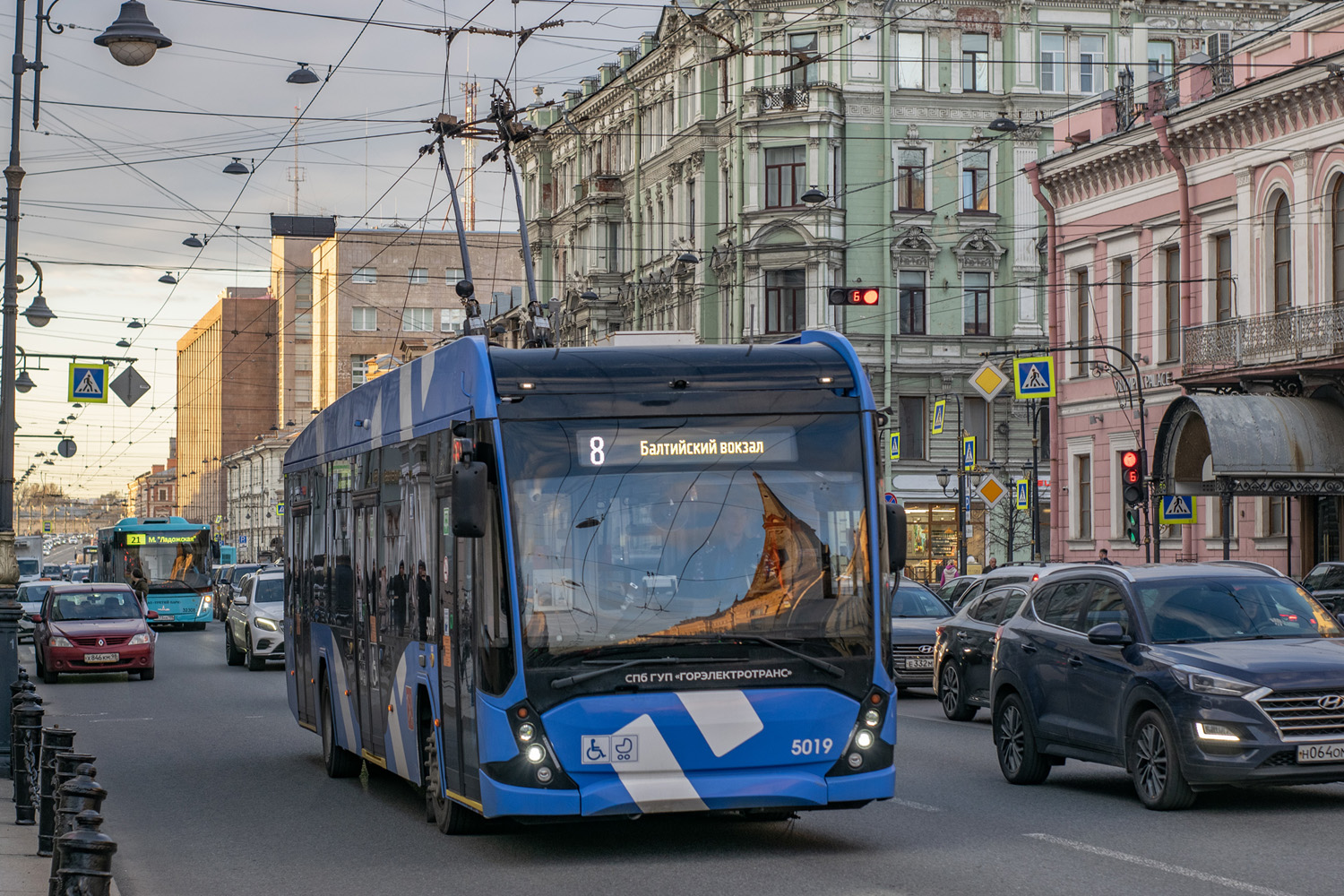 Санкт-Петербург, ВМЗ-5298.01 «Авангард» № 5019
