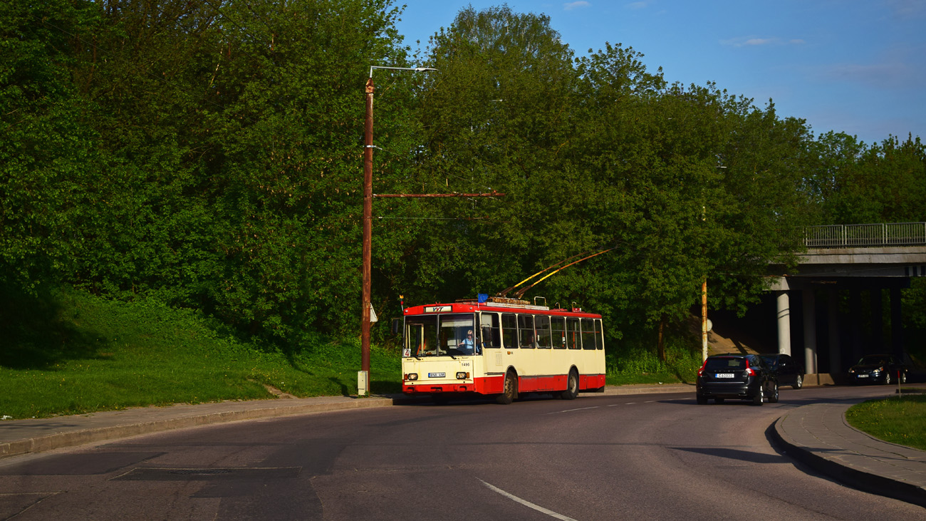 Wilno, Škoda 14Tr02/6 Nr 1496