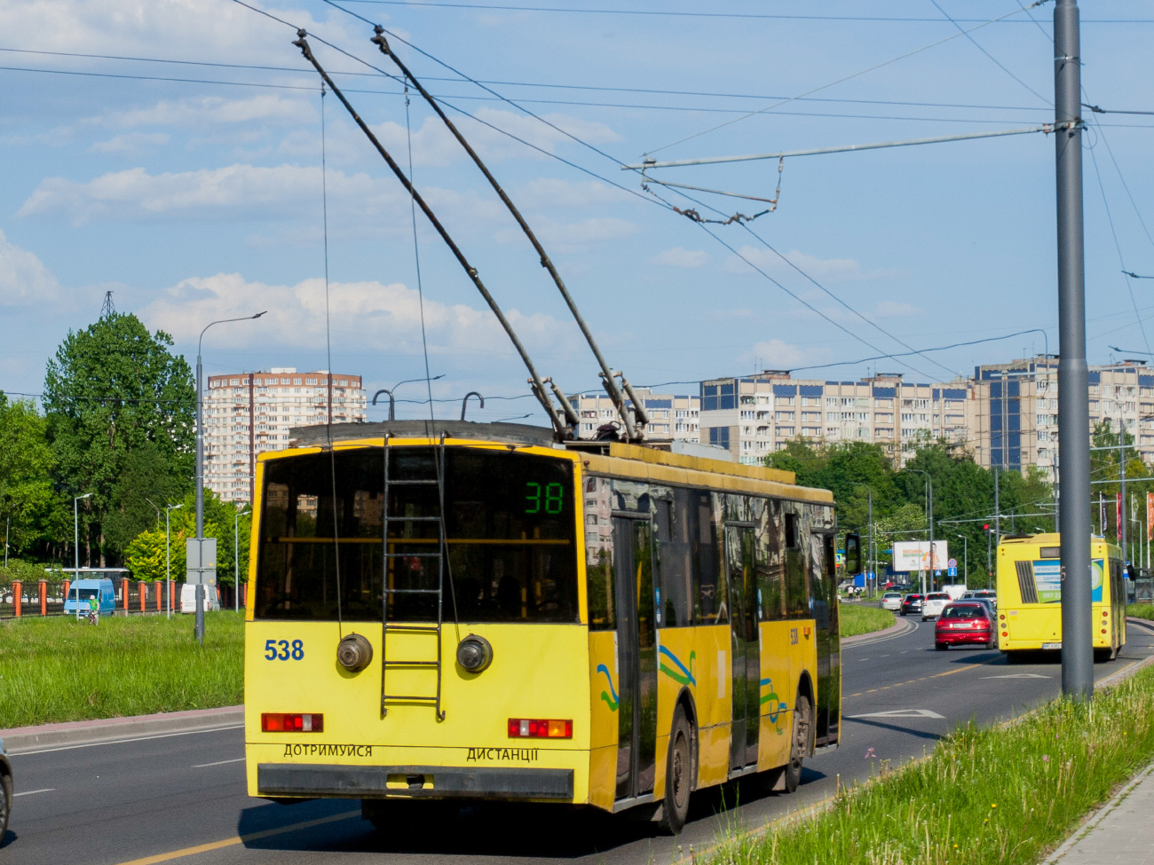 Львов, Škoda 14Tr02/6 № 538