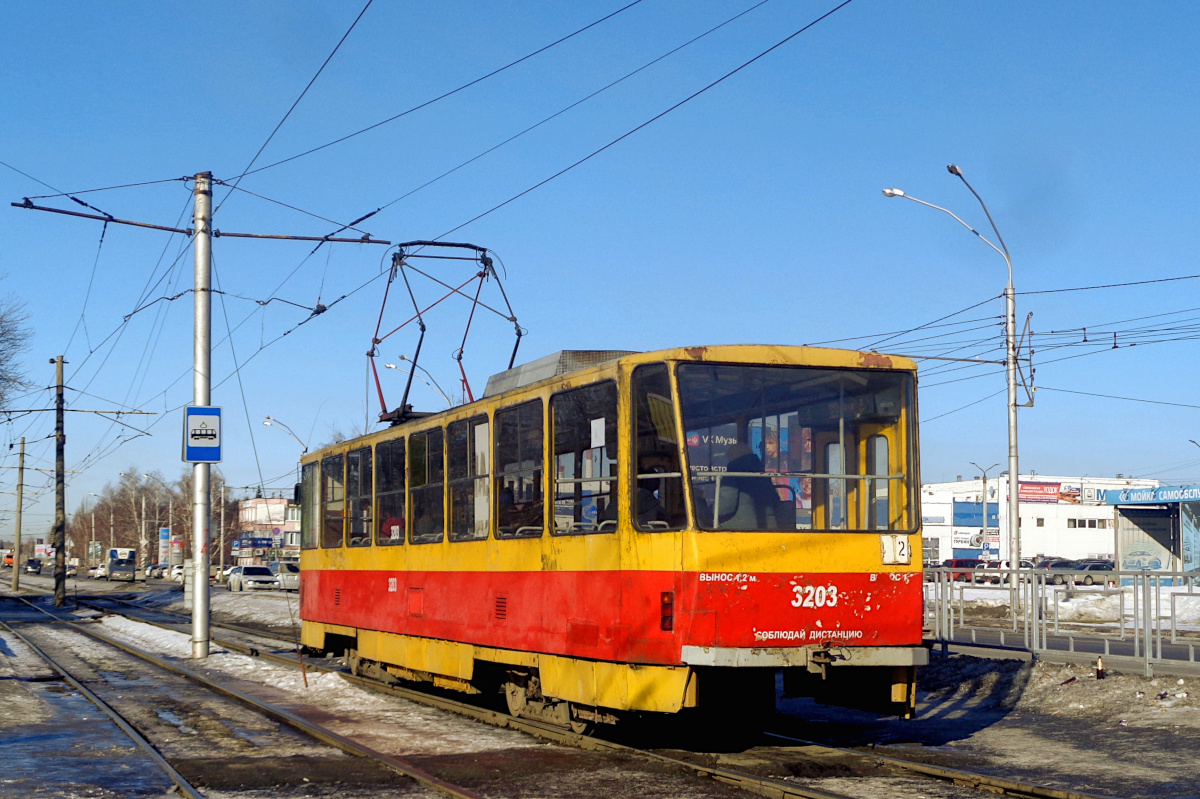 Barnaula, Tatra T6B5SU № 3203