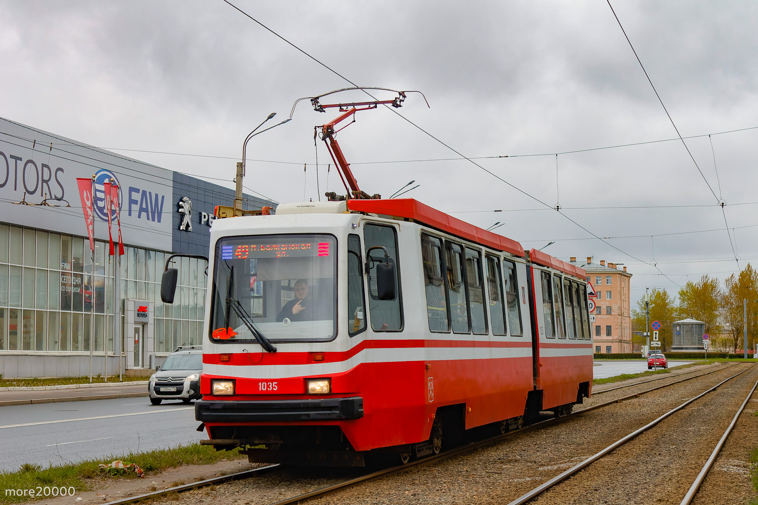 Санкт-Петербург, ЛВС-86М2 № 1035 Санкт-Петербург, ЛВС-86М2 № 1035