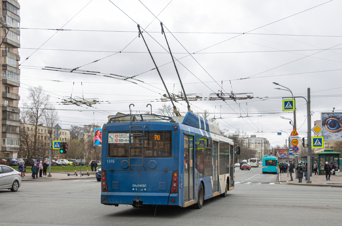 Санкт-Петербург, Тролза-5265.00 «Мегаполис» № 1315