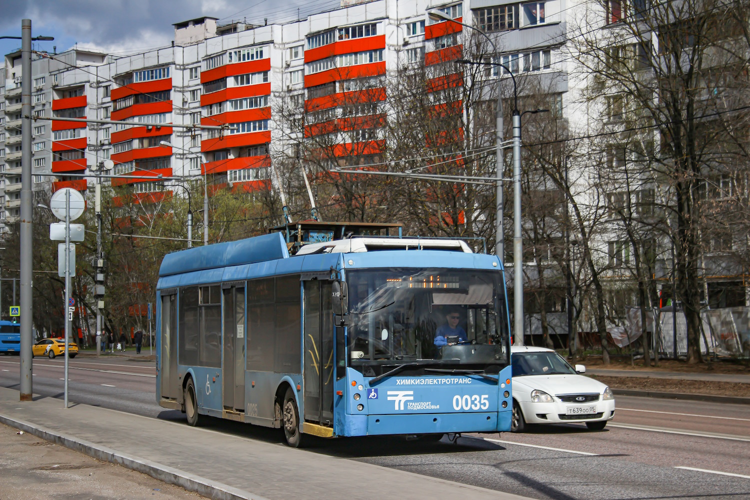 Химки, Тролза-5265.00 «Мегаполис» № 0035