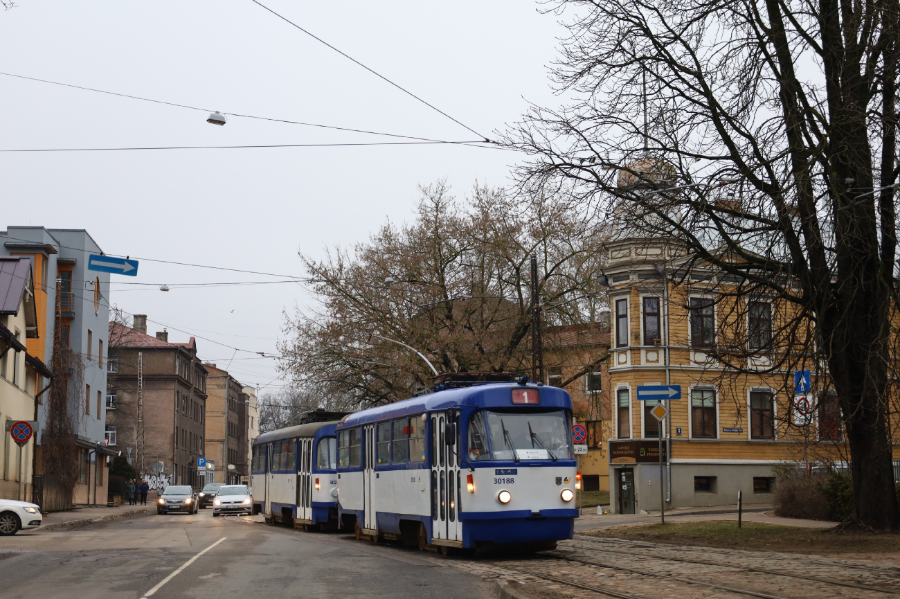 Ryga, Tatra T3A Nr 30188