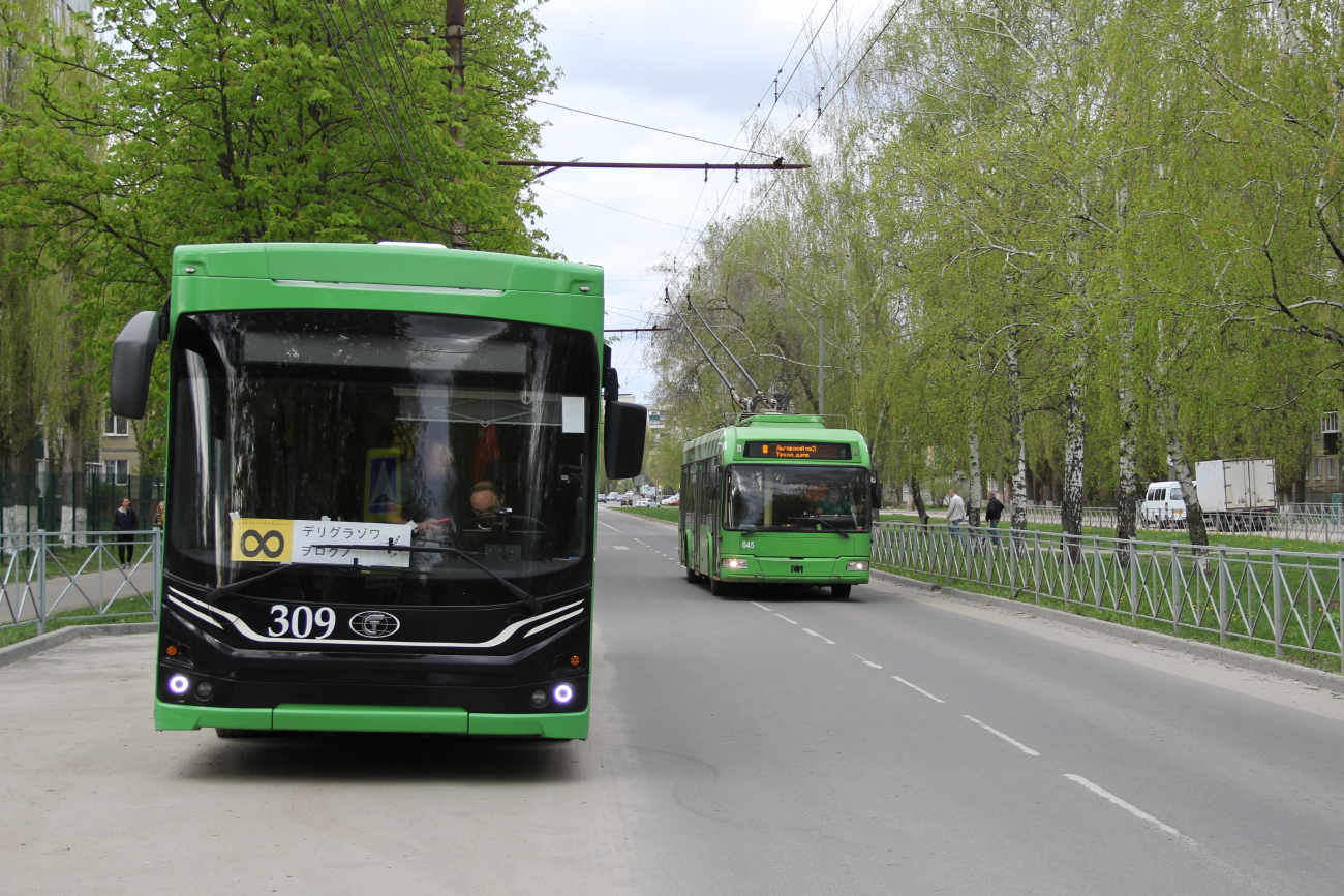 Курск, ПКТС-6281.01 «Адмирал» № 309; Курск, 1К (БКМ-321) № 045