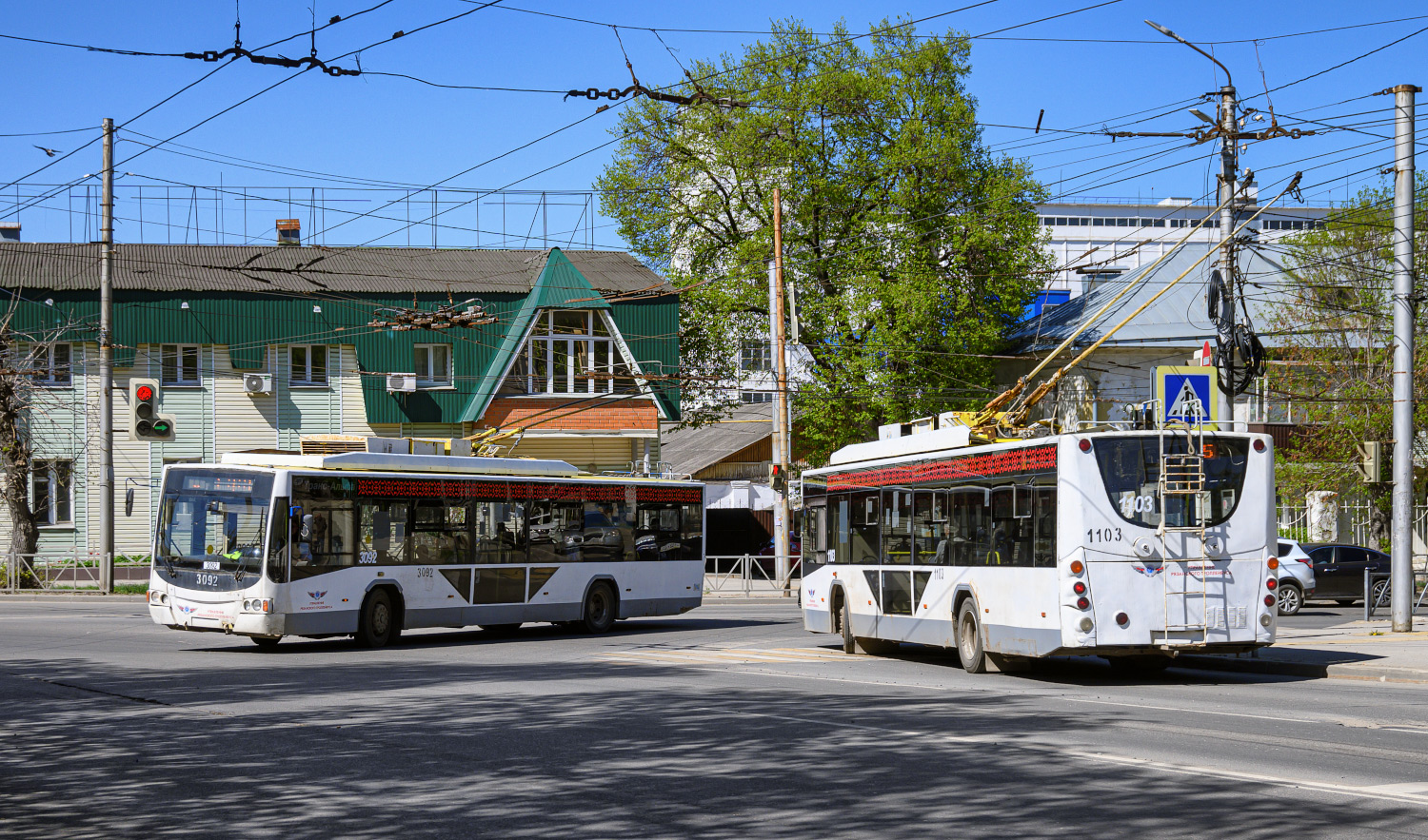 Рязань, ВМЗ-5298.01 «Авангард» № 3092; Рязань, ВМЗ-5298.01 «Авангард» № 1103