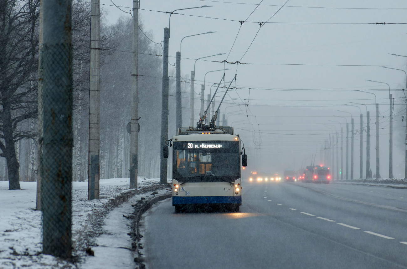 Санкт-Петербург, Тролза-6206.01 «Мегаполис» № 1137