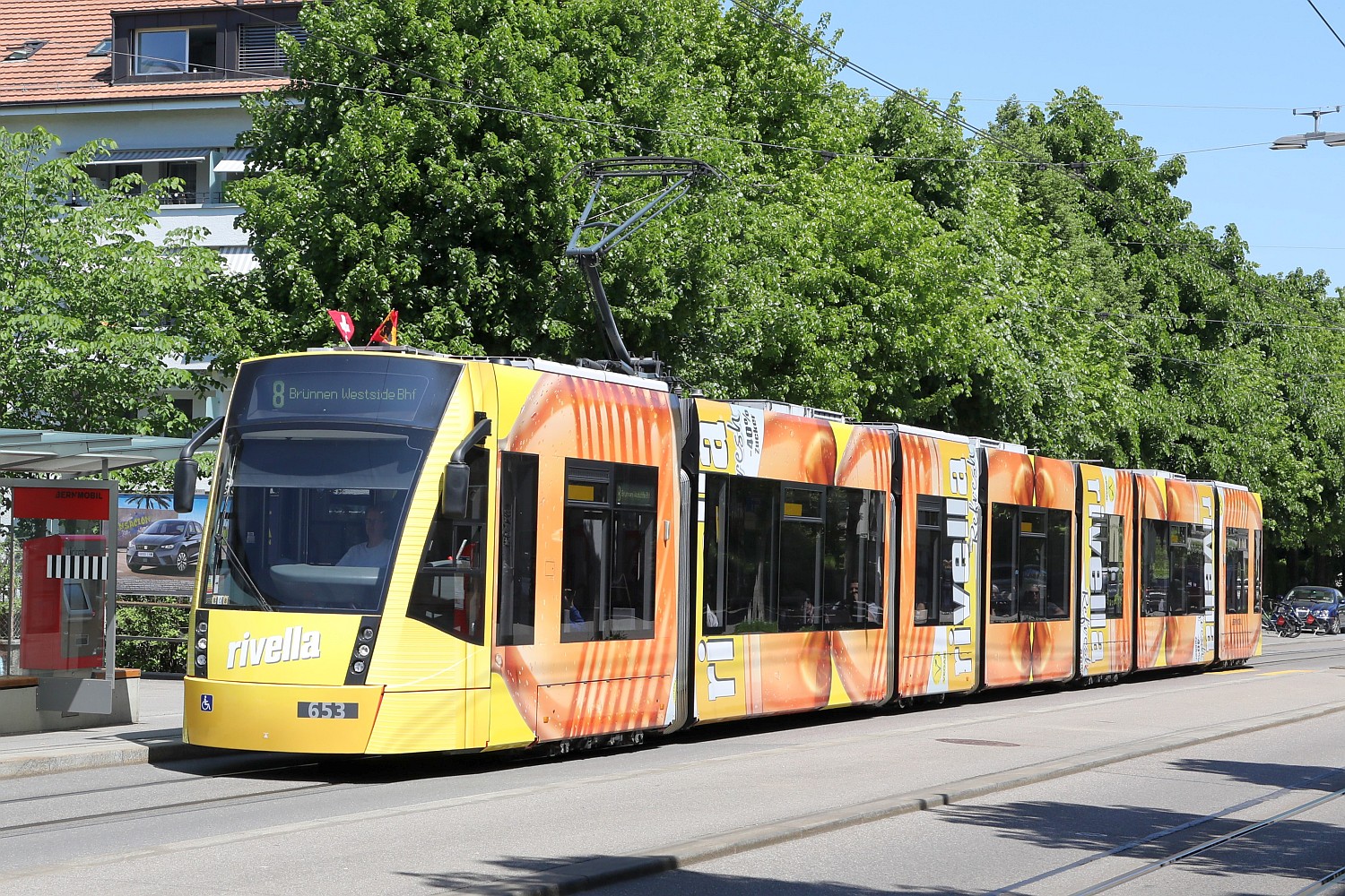 Берн, Siemens Combino XL № 653